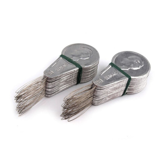 Nawlekacze do nici - Nikiel (1000 Sztuki) Nawlekacze do nici - Nikiel (1000 Sztuki)