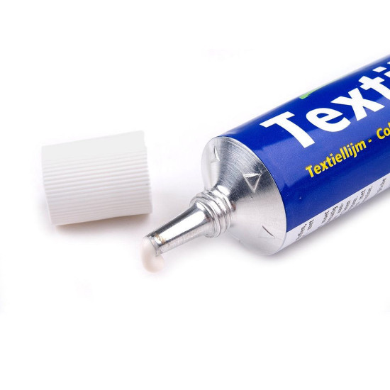 Colla adesiva per tessuti, contenuto: 50ml - Blu (1 Pezzo) Colla adesiva per tessuti, contenuto: 50ml - Blu (1 Pezzo)