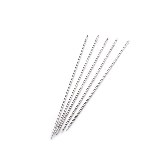 Igły introligatorskie i tapicerskie, długość 15 cm - Nikiel (250 Sztuki) Igły introligatorskie i tapicerskie, długość 15 cm - Nikiel (250 Sztuki)