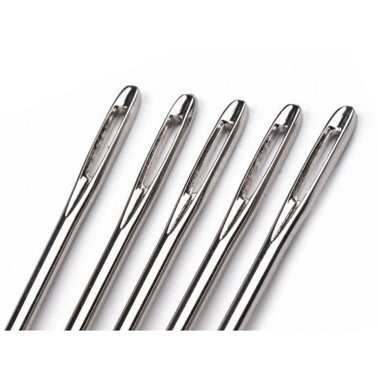 Igły introligatorskie i tapicerskie, długość 15 cm - Nikiel (250 Sztuki) Igły introligatorskie i tapicerskie, długość 15 cm - Nikiel (250 Sztuki)