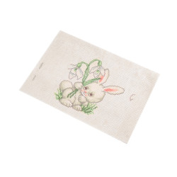 Children embroidery kit / diy - White (1 Set)