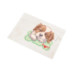 Children embroidery kit / diy - White (1 Set)