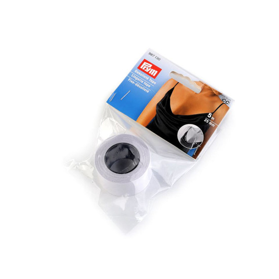 Taśma klejąca dwustronna do dekoltu szerokość 25 mm prym - Transparent (5 Sztuki) Taśma klejąca dwustronna do dekoltu szerokość 25 mm prym - Transparent (5 Sztuki)