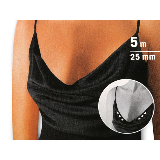 Taśma klejąca dwustronna do dekoltu szerokość 25 mm prym - Transparent (5 Sztuki) Taśma klejąca dwustronna do dekoltu szerokość 25 mm prym - Transparent (5 Sztuki)