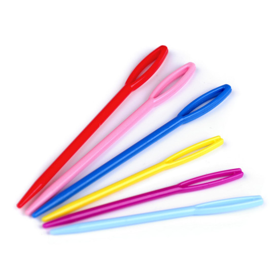 Igły plastikowe tępe miks rozmiarów - Mix rozmiarów (6 Sztuki) Igły plastikowe tępe miks rozmiarów - Mix rozmiarów (6 Sztuki)