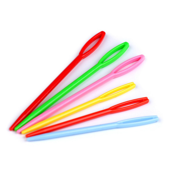 Igły plastikowe tępe miks rozmiarów - Mix rozmiarów (6 Sztuki) Igły plastikowe tępe miks rozmiarów - Mix rozmiarów (6 Sztuki)