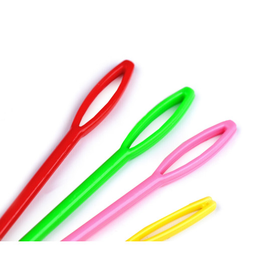 Igły plastikowe tępe miks rozmiarów - Mix rozmiarów (6 Sztuki) Igły plastikowe tępe miks rozmiarów - Mix rozmiarów (6 Sztuki)