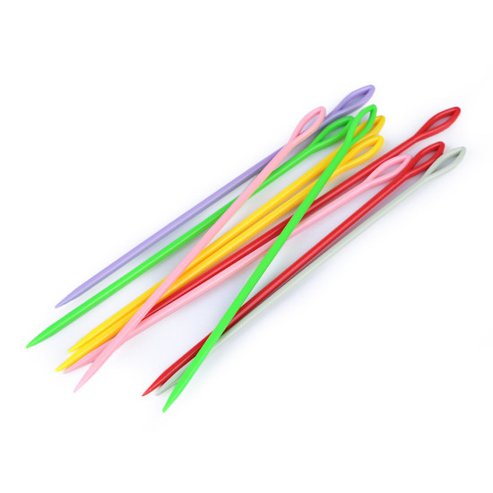 Igły plastikowe długość 150 mm tępe - Miks wariantów (100 Sztuki) Igły plastikowe długość 150 mm tępe - Miks wariantów (100 Sztuki)