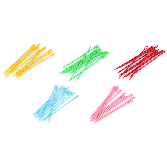 Igły plastikowe długość 150 mm tępe - Miks wariantów (100 Sztuki) Igły plastikowe długość 150 mm tępe - Miks wariantów (100 Sztuki)