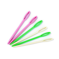 Igły plastikowe długość 90 mm tępe - Miks wariantów (300 Sztuki)