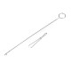 Threading needle and threader for elastic - set - Nickel (8 Pieces) Threading needle and threader for elastic - set - Nickel (8 Pieces)
