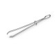 Threading needle and threader for elastic - set - Nickel (8 Pieces) Threading needle and threader for elastic - set - Nickel (8 Pieces)