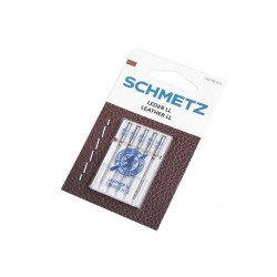 Machine leather needles 80; 90; 100 schmetz - Nickel (1 Card)