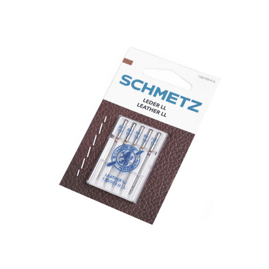 Machine leather needles 80; 90; 100 schmetz - Nickel (1 Card) Machine leather needles 80; 90; 100 schmetz - Nickel (1 Card)