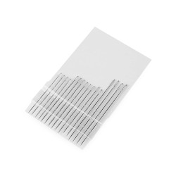 Ace de broderie fine - Nichel (1 Card)