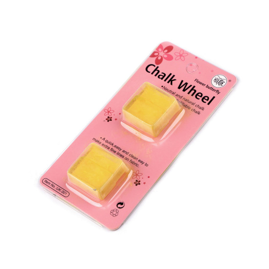 Spare refill for tailor's chalk in a plastic case - Blue (1 Card) Spare refill for tailor's chalk in a plastic case - Blue (1 Card)