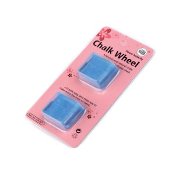 Spare refill for tailor's chalk in a plastic case - Blue (1 Card)