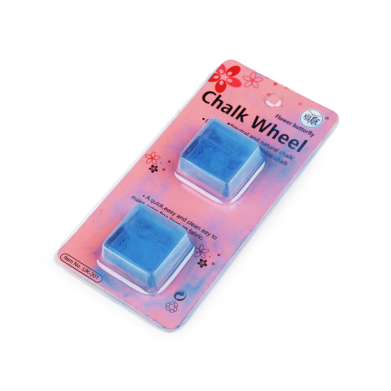 Spare refill for tailor's chalk in a plastic case - Blue (1 Card) Spare refill for tailor's chalk in a plastic case - Blue (1 Card)