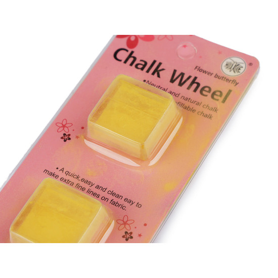 Spare refill for tailor's chalk in a plastic case - Blue (1 Card) Spare refill for tailor's chalk in a plastic case - Blue (1 Card)