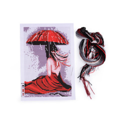 Embroidery / cross stitch kit - As pictured (1 Set)
