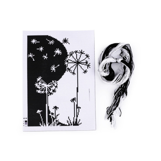 Embroidery / cross stitch kit - As pictured (1 Set)