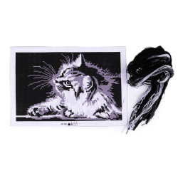 Embroidery / cross stitch kit - As pictured (1 Set)