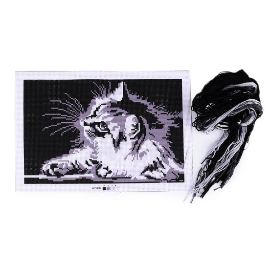 Embroidery / cross stitch kit - As pictured (1 Set)