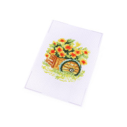 Embroidery / cross stitch kit - White (1 Set)