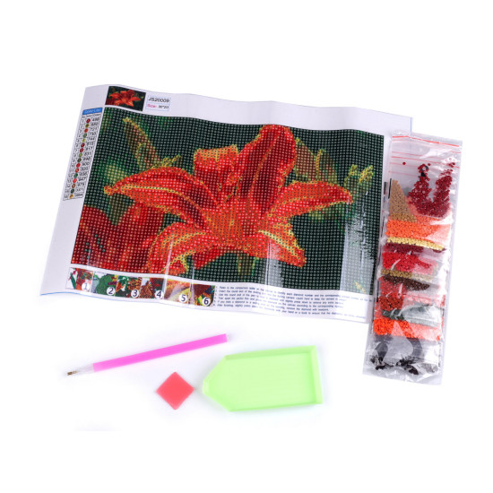 Diamentowe malowanie 20x30 cm - Zobacz zdjęcie (1 Zestaw) Diamentowe malowanie 20x30 cm - Zobacz zdjęcie (1 Zestaw)