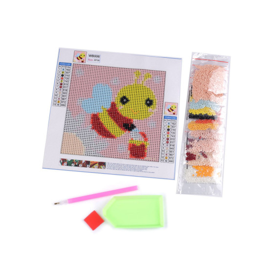 Diamentowe malowanie 20x20 cm - Zobacz zdjęcie (1 Zestaw) Diamentowe malowanie 20x20 cm - Zobacz zdjęcie (1 Zestaw)