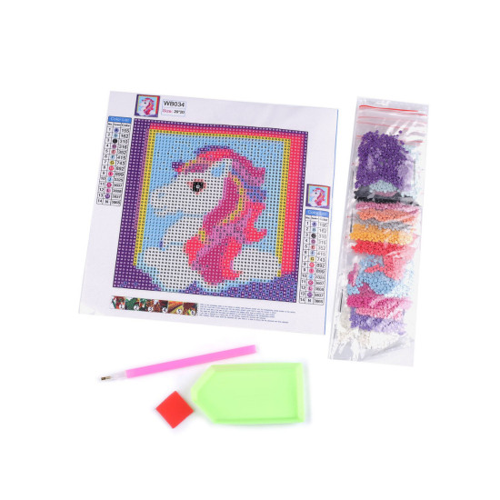 Diamentowe malowanie 20x20 cm - Zobacz zdjęcie (1 Zestaw) Diamentowe malowanie 20x20 cm - Zobacz zdjęcie (1 Zestaw)