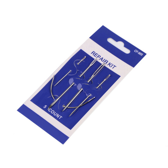 Hobby-set ledernadeln stumpf, rund, scharf - Nickel (1 Karte) Hobby-set ledernadeln stumpf, rund, scharf - Nickel (1 Karte)
