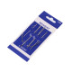 Hobby-set ledernadeln stumpf, rund, scharf - Nickel (1 Karte) Hobby-set ledernadeln stumpf, rund, scharf - Nickel (1 Karte)