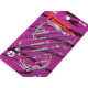 Upholstery needle set - Nickel (1 Card) Upholstery needle set - Nickel (1 Card)
