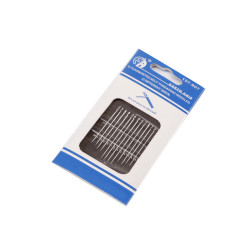 Assorted self-threading needles - Nickel (1 Card)