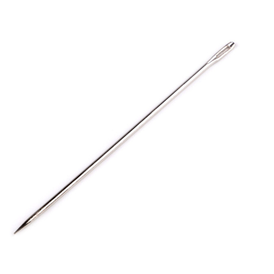 Igła pojedynczy szpic tapicerska 15 cm - Nikiel (4 Sztuki) Igła pojedynczy szpic tapicerska 15 cm - Nikiel (4 Sztuki)