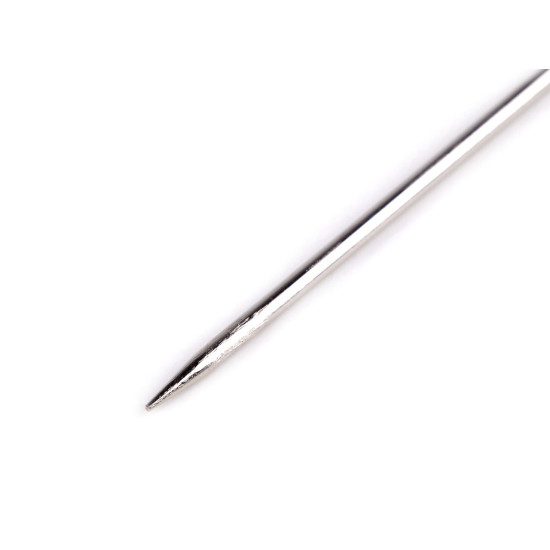 Igła pojedynczy szpic tapicerska 15 cm - Nikiel (4 Sztuki) Igła pojedynczy szpic tapicerska 15 cm - Nikiel (4 Sztuki)