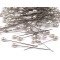 Épingles à coudre décoratives, tête en perle, longueur 55 mm - Perle blanche (1 Boîte)
