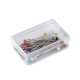 Glass head pins length 30 mm - Nickel (1 Box)