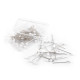 Épingles à coudre à tête de perle, longueur 32 mm, blanches - Nickel (10 Boîtes) Épingles à coudre à tête de perle, longueur 32 mm, blanches - Nickel (10 Boîtes)