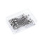 Decorative / pearl headed pins length 38 mm - Nickel (1 Box)