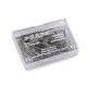 Szpilki metalowe długość 26 mm nierdzewne - Nikiel (10 Pudełka) Szpilki metalowe długość 26 mm nierdzewne - Nikiel (10 Pudełka)