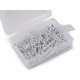 Épingles à nourrice dans une boîte, longueur 22 mm - Noir (5 Boîtes) Épingles à nourrice dans une boîte, longueur 22 mm - Noir (5 Boîtes)