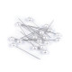 Decorative pins with a large head, length 60 mm - White (400 Pieces) Decorative pins with a large head, length 60 mm - White (400 Pieces)