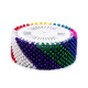 Plastic head pins / dressmaker pins on rosette, length 37 mm - Mix (12 Rosettes) Plastic head pins / dressmaker pins on rosette, length 37 mm - Mix (12 Rosettes)