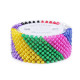 Plastic head pins / dressmaker pins on rosette, length 37 mm - Mix (12 Rosettes) Plastic head pins / dressmaker pins on rosette, length 37 mm - Mix (12 Rosettes)
