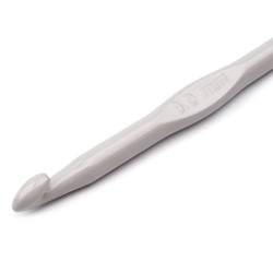 Crochet hook no. 6; 7; 8; 9 - Silver (1 Piece)