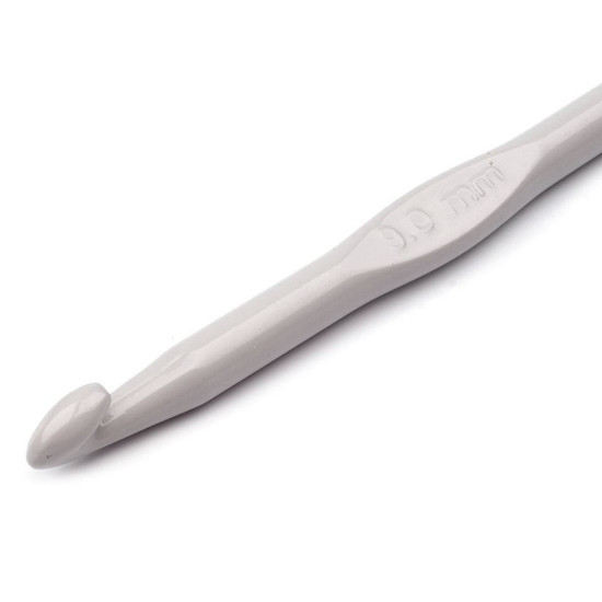 Crochet hook no. 6; 7; 8; 9 - Silver (1 Piece) Crochet hook no. 6; 7; 8; 9 - Silver (1 Piece)
