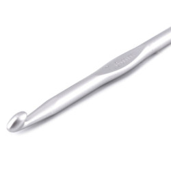 Crochet hook no. 6; 7; 8; 9 - Silver (1 Piece)