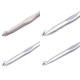 Crochet hook no. 6; 7; 8; 9 - Silver (1 Piece) Crochet hook no. 6; 7; 8; 9 - Silver (1 Piece)